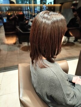 アイフィールアヴェダ 船堀店(i feel AVEDA) 伸ばし中スタイル