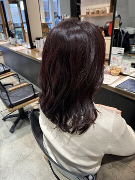 ビヨウシツ ポスタ ピンクブラウン　正木ゆかり