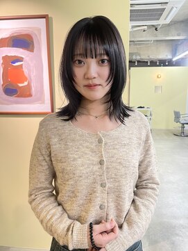 ロジェ(loje) 【loje】外ハネボブ/ミディアムレイヤー/イメチェンスタイル