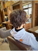 【山本智文】デザインパーマショートカット