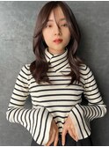 艶髪韓国風くびれロング