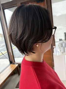リドル ヘアー 駒生店(Riddle HAIR) 耳かけショートボブ