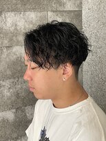 ニアウ 伊勢崎連取店(Niau)&nbsp;スパイラルパーマ波巻きスパイラルパーマツーブロックセンター