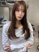 ユーフォリア 新宿店(Euphoria)&nbsp;韓国ヘア似合わせレイヤーカット前髪顔周りカット大人美人