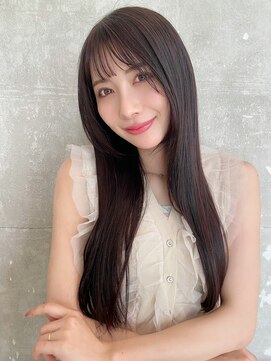 ジル フラン 吉田店(JILL franc) ブルーブラック髪質改善ストレート5/26