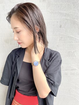 ハイク(Hike) 【Hike/大分駅/金池】切りっぱなしボブ/ボブ/ショート/透明感