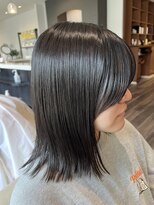 シャンプー(Shampoo) サイドバング×切りっぱなしボブ