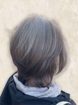 ヘアーサロン ティアレ(hair salon Tiare)&nbsp;白髪染め暗髪カラー黒染め地毛風似合わせカットミディアム