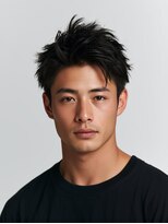 メンズヒペリカム(Men's hypericum)&nbsp;スパイキーショート ブルーブラック 短髪メンズショート