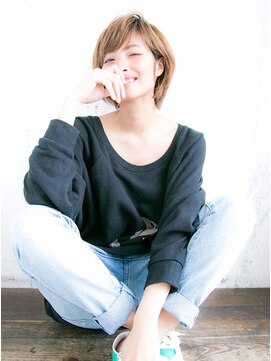 リリアン 表参道(relian) カットで小顔☆ナチュラル可愛いショート☆