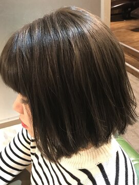 バイロンベイ(Byron Bay) 【Byron Bay】☆切りっぱなしグレーボブ☆