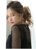 シースルーバンク★ゆるふわポニーテール