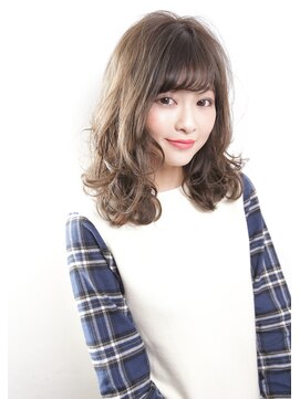 ヘアーメイクジェンテ(hair make gente) アッシュブルージュ