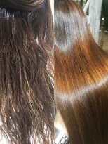 ジェム(GEM)&nbsp;＊*Gem Garden*＊なりたい質感が叶う☆ツヤサラ縮毛矯正35