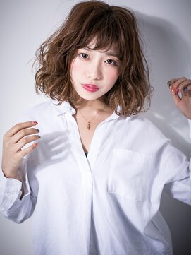 カバーヘア ブリス 大宮西口(COVER HAIR bliss) *bliss大宮*無造作で魅せる♪大人かわいいくせ毛風ふわミディt