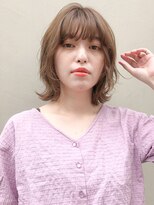 ルティア 池袋(Lutia) 厚めバング 簡単スタイリング