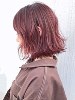 アイティー バイ アルバム 浦和店(IT by ALBUM) チェリーピンクボブ_オリーブカラー_ba250021