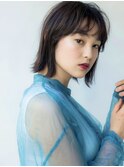 【aRietta 秋山すみれ】外ハネ×暗髪ボブ×伸ばしかけ