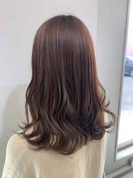 ヘアーアンドビューティーザ エフ(Hair Beauty the F) 【ツヤ感ピンクベージュ】