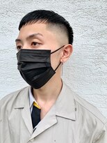 ブリランチン イワタ(Brilliantine Iwata) 人気のバーバースタイル♪お洒落なクロップスタイル×フェード☆