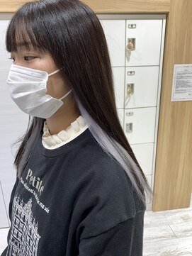 ソワン ドゥ ブレス 立花店(soin de brace) デザインカラー×ホワイト【高嶋仰】