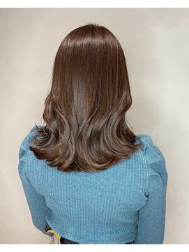 ブロンド 町田(BLONDE) 韓国巻き×チョコレートブラウン