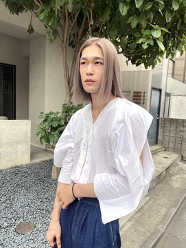 アルカナ 明治神宮前原宿(ARCANA) ホワイトベージュ　ケアブリーチ　インナーカラー　ハイライト