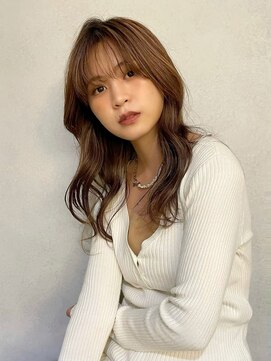 カナン 銀座(CANAAN) 【韓国スタイル】ヨシンモリ巻き×ハイライトベージュカラー