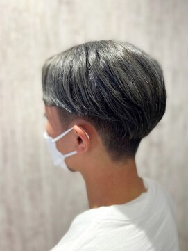 テトテ 門戸厄神店(tetote) 刈り上げマッシュ×グレージュカラー