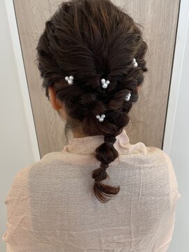 シュピネ(choupinet) パールたまねぎ編みおろし