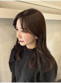 韓国顔まわりレイヤーカット