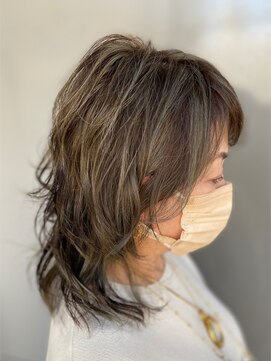 六本木美容室 西麻布店 クールウルフレイヤーヘア