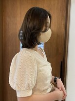 ハグ 横浜(HUG)&nbsp;韓国ヘア 内巻きレイヤーBOB