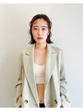 ニール シトロン 名古屋 伏見 丸の内(NEELU citron) 【Neelu_misa】顎ラインボブ