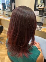 アルター(aL ter)&nbsp;ボルドーカラー［ピンクベージュ/レッドブラウン］長野