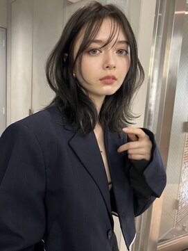 サイン 表参道(SIGN) 韓国ヘアイメチェンハッシュカット似合わせカットレッドブラウン