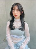 【kate 大宮】アッシュグレージュ×ロングレイヤー