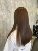 グレイカラーと潤艶トリートメント