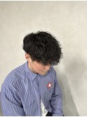 マッシュ/波巻きスパイラルパーマ