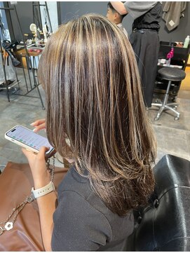 フィール ヘアー(feel hair) アンブレラカラー