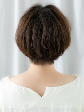 ヘアーリゾートパル(HAIR RESORT PAL) ショコラアッシュ丸みショートボブb天王台20代30代40代