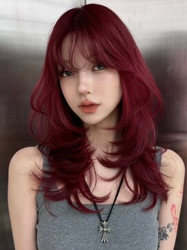 レディアル 渋谷(REDEAL) ワンホンヘア/韓国ヘア/ウルフ/前髪[レイヤーカット/渋谷]