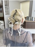 結婚式/ヘアセット