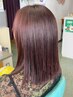 似合わせフィットカット＋透明感カラー＋３stepトリートメント￥13,400～
