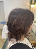 ミディアムパーマ