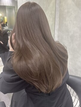 シティ(CITY) ラベンダーベージュカラー×レイヤーカット【CHICA】