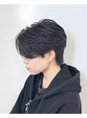 韓流ハンサムショート韓国カール