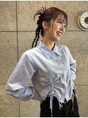 ヘアセット/韓国ヘア/カチモリ/お呼ばれヘア/札幌へアセット