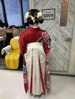 ヘアースペース 練馬店(hair space COCO)&nbsp;袴着付け&ヘアーセット