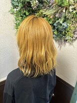 ヘアーズ ラブリージョブリー(hair's Lovely Jubbly) 【玉木】イエロー×ブラウン